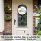 Summer Welcome Sign for Front Door, Hello Summer Wooden Signs Wall Decor, Popsicle Round Hanging Sign With Rope, Summer Decor For Home Front Door Porch, A10